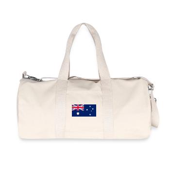 Australia - Recycled Canvas Sports Bag by Stanley/Stella - natural - Front