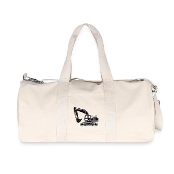 bagger - Recycelte Canvas-Sporttasche von Stanley/Stella - Naturweiß - Vorne