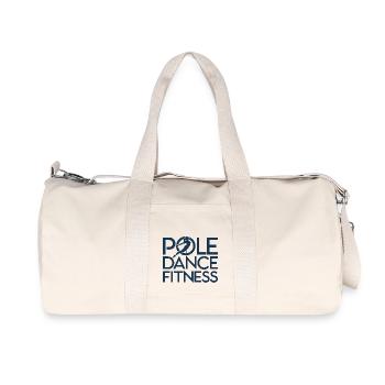 Pole Dance Fitness Pole Tänzerin Stangentanz - Recycelte Canvas-Sporttasche von Stanley/Stella - Naturweiß - Vorne