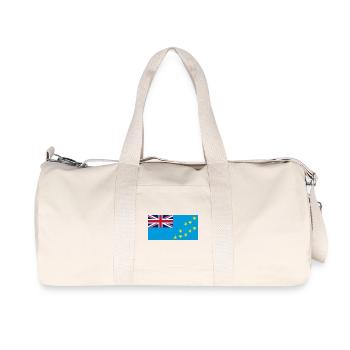 Tuval - Sac de sport en toile recyclée Stanley/Stella - blanc naturel - Devant
