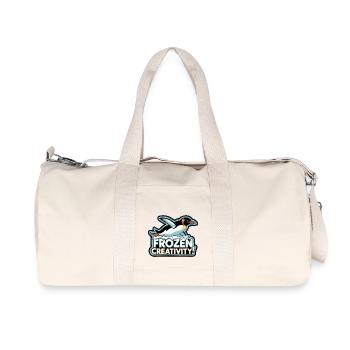 COOL TSHIRT, PINGUIN - Recycled Canvas Sports Bag by Stanley/Stella - natural - Front