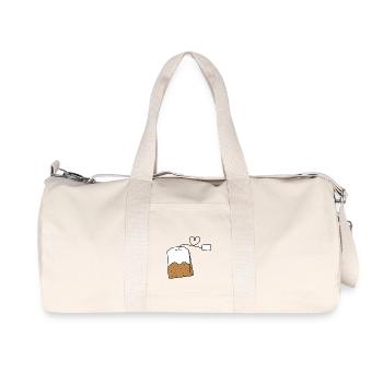 Teabag - Recycled Canvas Sports Bag by Stanley/Stella - natural - Front