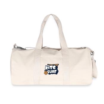 Kitesurf Kitesurfeur Kitebsurf - Sac de sport en toile recyclée Stanley/Stella - blanc naturel - Devant