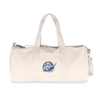 snail - Recycled Canvas Sports Bag by Stanley/Stella - natural - Front