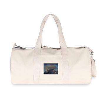 Berg - Recycelte Canvas-Sporttasche von Stanley/Stella - Naturweiß - Vorne
