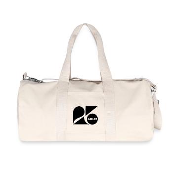 Abi 25 - Abitur 2025 - Spruch - Recycelte Canvas-Sporttasche von Stanley/Stella - Naturweiß - Vorne