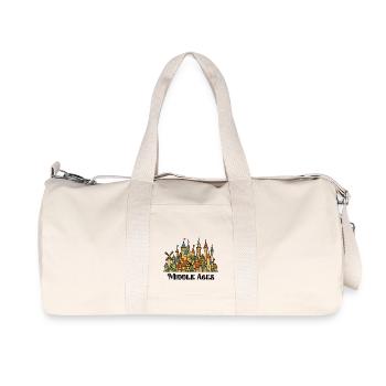 Castle Village Castle - Recycled Canvas Sports Bag by Stanley/Stella - natural - Front