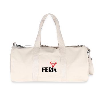 Feria Provençal Festival Nîmes Arles Bayonne Férias - Recycled Canvas Sports Bag by Stanley/Stella - natural - Front