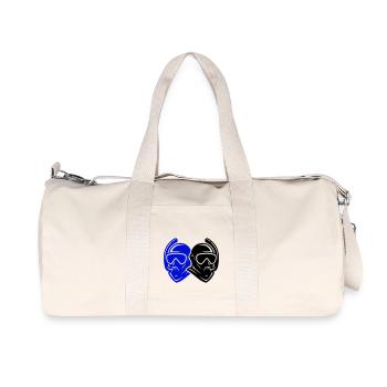 Icône du plongeur - Sac de sport en toile recyclée Stanley/Stella - blanc naturel - Devant