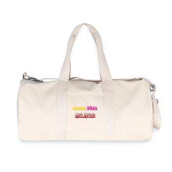 Happy Mother's Day - Mother's Day - Recycled Canvas Sports Bag by Stanley/Stella - natural - Front