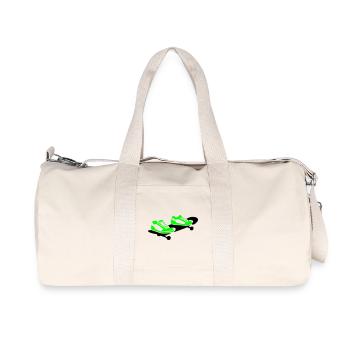 Skateboard - Sac de sport en toile recyclée Stanley/Stella - blanc naturel - Devant