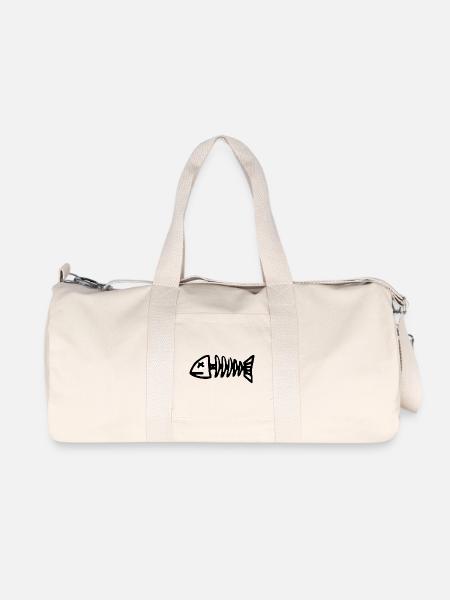 Fischgräte - Recycelte Canvas-Sporttasche von Stanley/Stella - Naturweiß