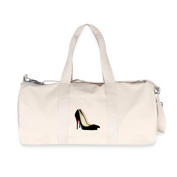 shoes highheels schoes flipflops boots boots100 - Recycled Canvas Sports Bag by Stanley/Stella - natural - Front