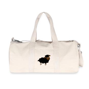 black sheep - Recycled Canvas Sports Bag by Stanley/Stella - natural - Front
