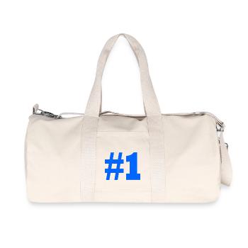 #1 - Recycled Canvas Sports Bag by Stanley/Stella - natural - Front