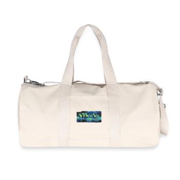 Chevaux Sauvages - Sac de sport en toile recyclée Stanley/Stella - blanc naturel - Devant