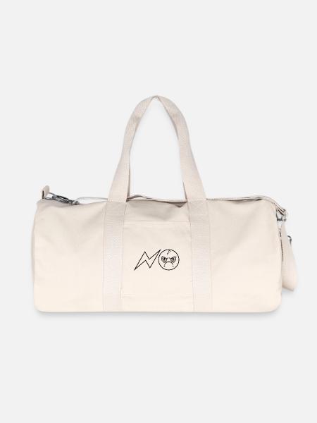 NO / Nope / No / Never / No - Recycled Canvas Sports Bag by Stanley/Stella - natural