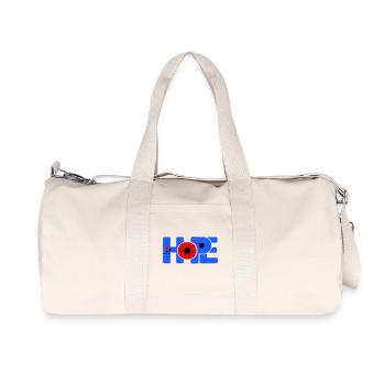Hope Hoffnung - Recycled Canvas Sports Bag by Stanley/Stella - natural - Front