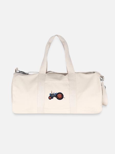 Traktor - Recycelte Canvas-Sporttasche von Stanley/Stella - Naturweiß