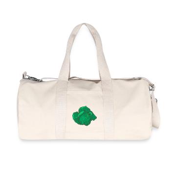 White cabbage white cabbage white-kabis caps capes kappus - Recycled Canvas Sports Bag by Stanley/Stella - natural - Front