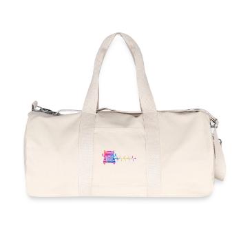 Camion Battement de Cœur - Sac de sport en toile recyclée Stanley/Stella - blanc naturel - Devant