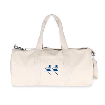 Voile de bateau pagaie bateau à rames segelboot18 - Sac de sport en toile recyclée Stanley/Stella - blanc naturel - Devant