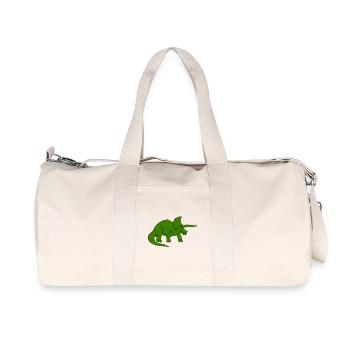 Dinosaur - Recycled Canvas Sports Bag by Stanley/Stella - natural - Front