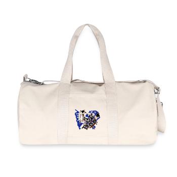 stormwind - Recycelte Canvas-Sporttasche von Stanley/Stella - Naturweiß - Vorne