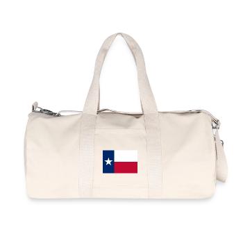 Texas - Sac de sport en toile recyclée Stanley/Stella - blanc naturel - Devant
