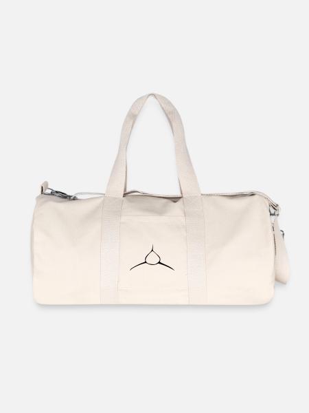Hai - Recycelte Canvas-Sporttasche von Stanley/Stella - Naturweiß