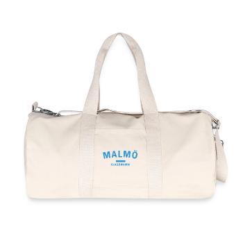 Horizon de la ville côtière en bleu - Sac de sport en toile recyclée Stanley/Stella - blanc naturel - Devant