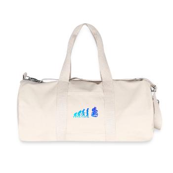 Super cadeau pour vélo de route - Sac de sport en toile recyclée Stanley/Stella - blanc naturel - Devant