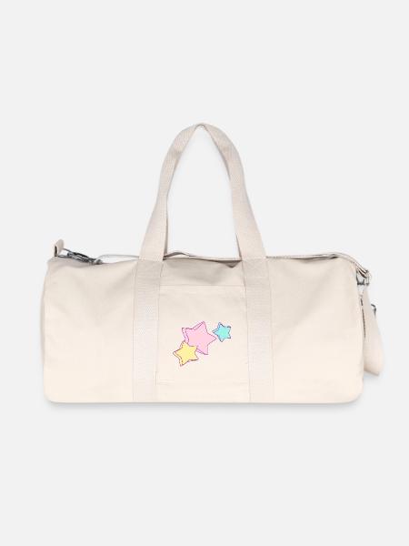 Sterne - Stars - Himmel - Himmelkörper - Recycelte Canvas-Sporttasche von Stanley/Stella - Naturweiß