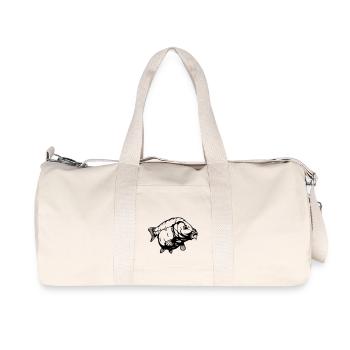 CARP - Recycled Canvas Sports Bag by Stanley/Stella - natural - Front