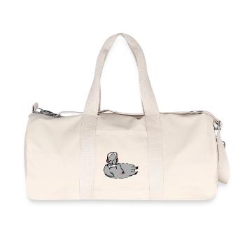 walrus - Recycled Canvas Sports Bag by Stanley/Stella - natural - Front