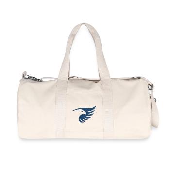 Falco à bord - Sac de sport en toile recyclée Stanley/Stella - blanc naturel - Devant