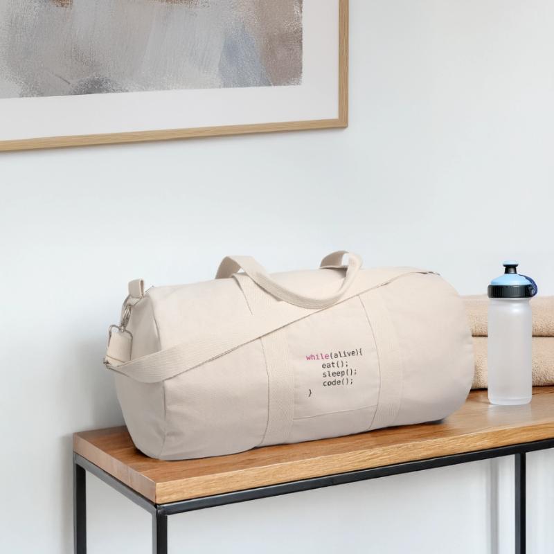 Code source drôle Sac de sport en toile recyclée Stanley/Stella