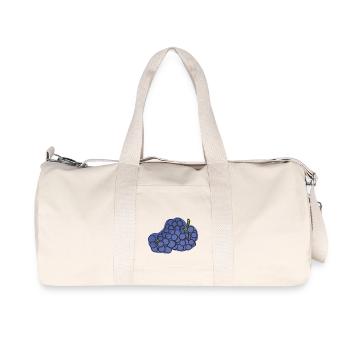 Idée de cadeau de végétarien végétarien - Sac de sport en toile recyclée Stanley/Stella - blanc naturel - Devant