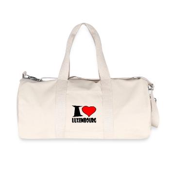 Luxemburg - Recycelte Canvas-Sporttasche von Stanley/Stella - Naturweiß - Vorne