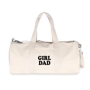 Girl dad - Sac de sport en toile recyclée Stanley/Stella - blanc naturel - Devant