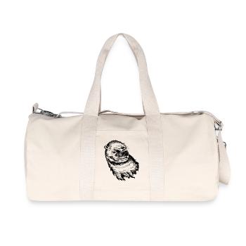 Loutre - Sac de sport en toile recyclée Stanley/Stella - blanc naturel - Devant