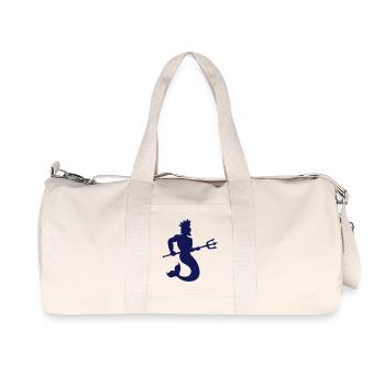 Water King with Trident - Recycled Canvas Sports Bag by Stanley/Stella - natural - Front