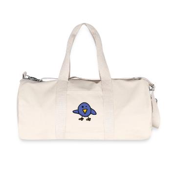 Ludwig l'oiseau Twitter Oiseau oiseau n ° 7 - Sac de sport en toile recyclée Stanley/Stella - blanc naturel - Devant