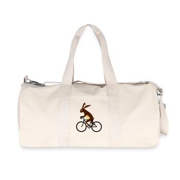 hare - Recycled Canvas Sports Bag by Stanley/Stella - natural - Front