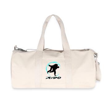 JUDO - Sac de sport en toile recyclée Stanley/Stella - blanc naturel - Devant
