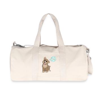 7 1 Floof woof blank - Recycelte Canvas-Sporttasche von Stanley/Stella - Naturweiß - Vorne