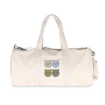 Cats 4 Pack - Recycled Canvas Sports Bag by Stanley/Stella - natural - Front