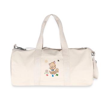 Easter Easter Eggs - Recycled Canvas Sports Bag by Stanley/Stella - natural - Front