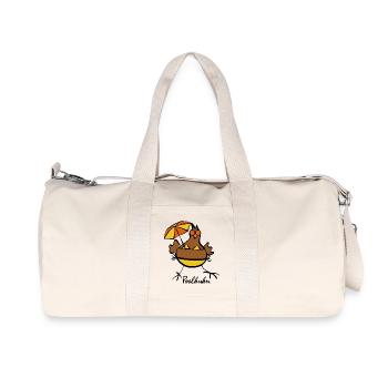 Poulet de piscine 2025 - Sac de sport en toile recyclée Stanley/Stella - blanc naturel - Devant