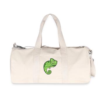 Caméléon - Sac de sport en toile recyclée Stanley/Stella - blanc naturel - Devant